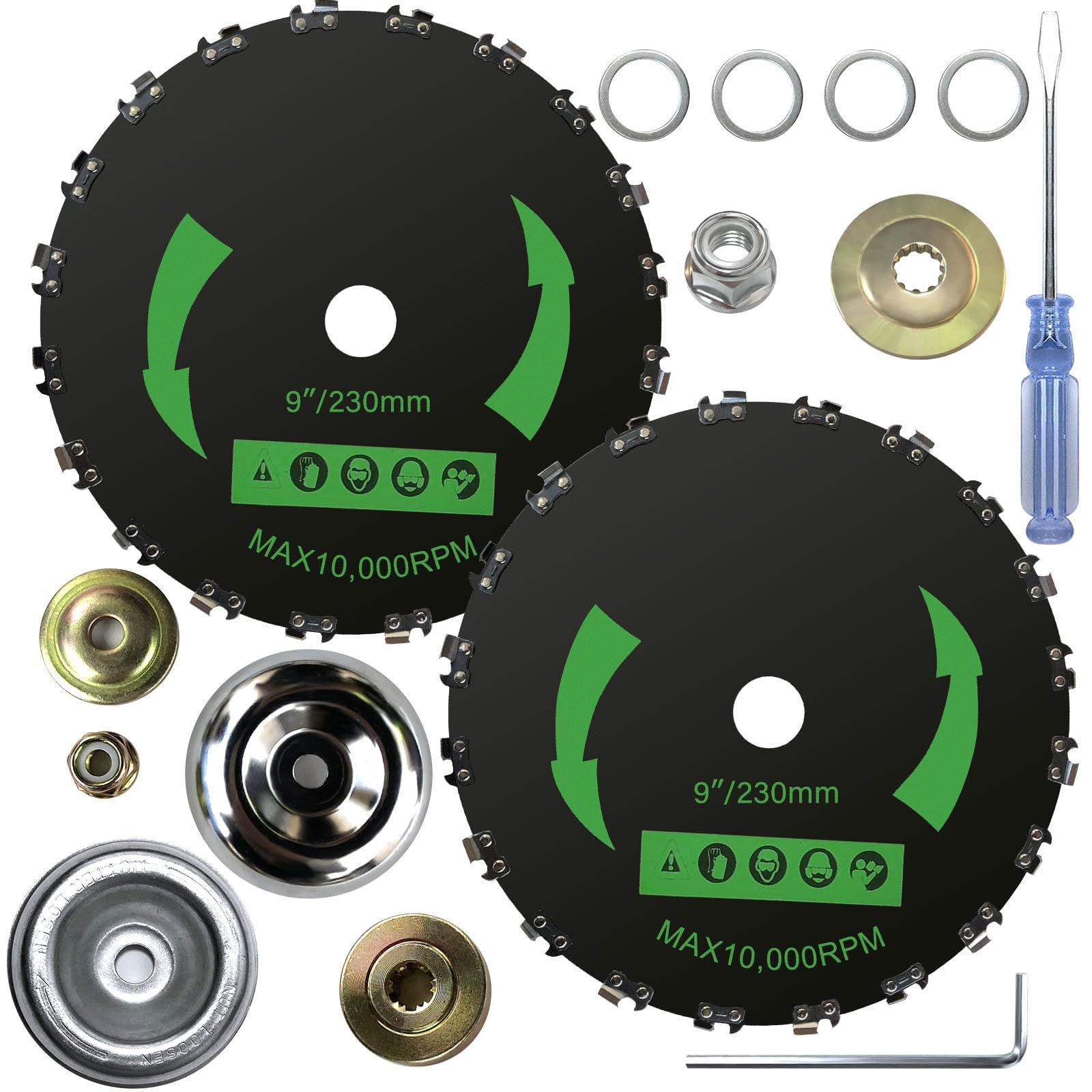 Yutacorex included safety hardware and tools displayed to support quick install