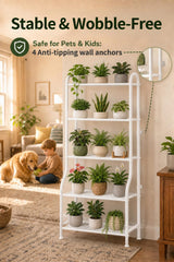 Yutrchey wall fixing kit included to anchor the rack and prevent tipping