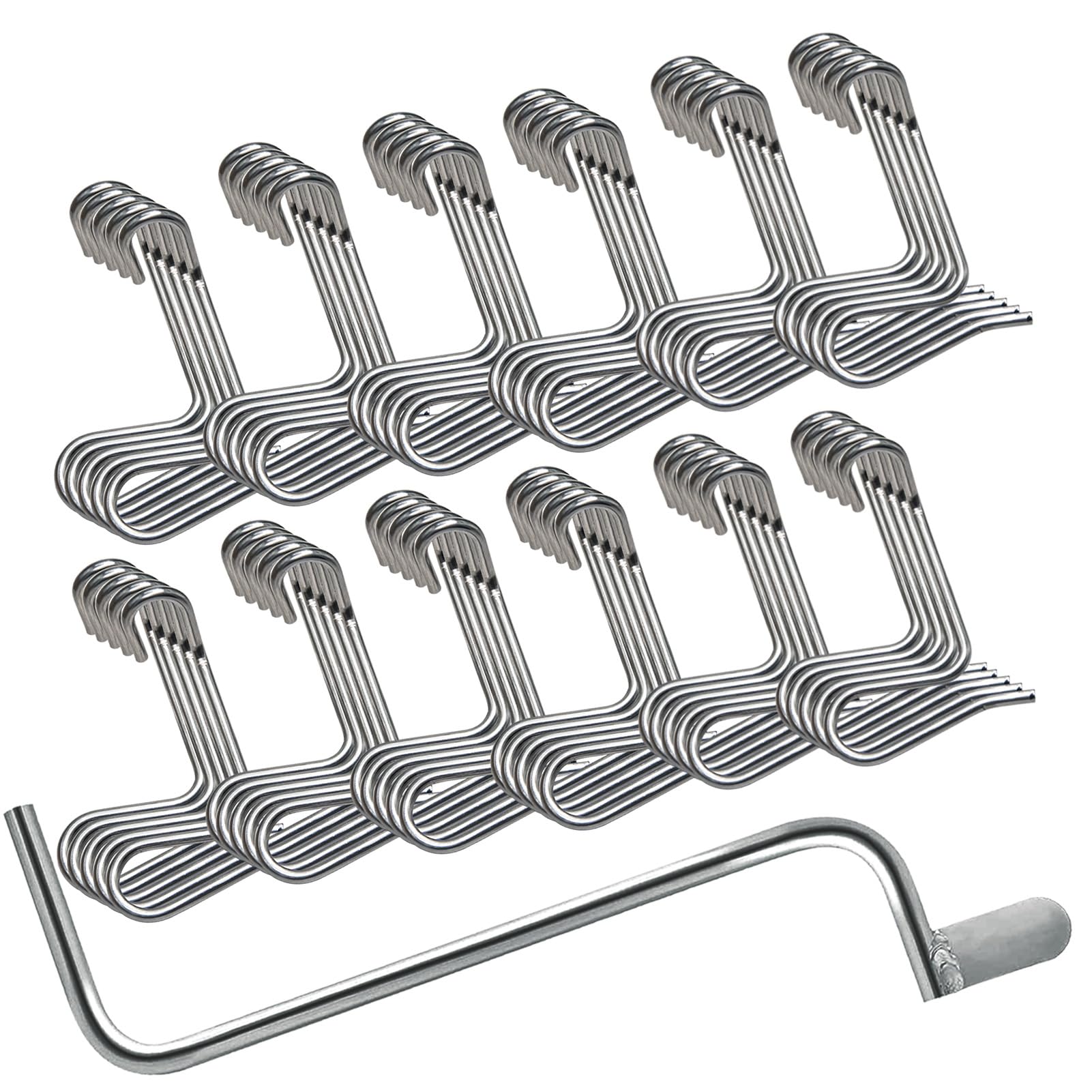 YUUCOO front packaging showing 60 tensioners and handle, easy transport benefit