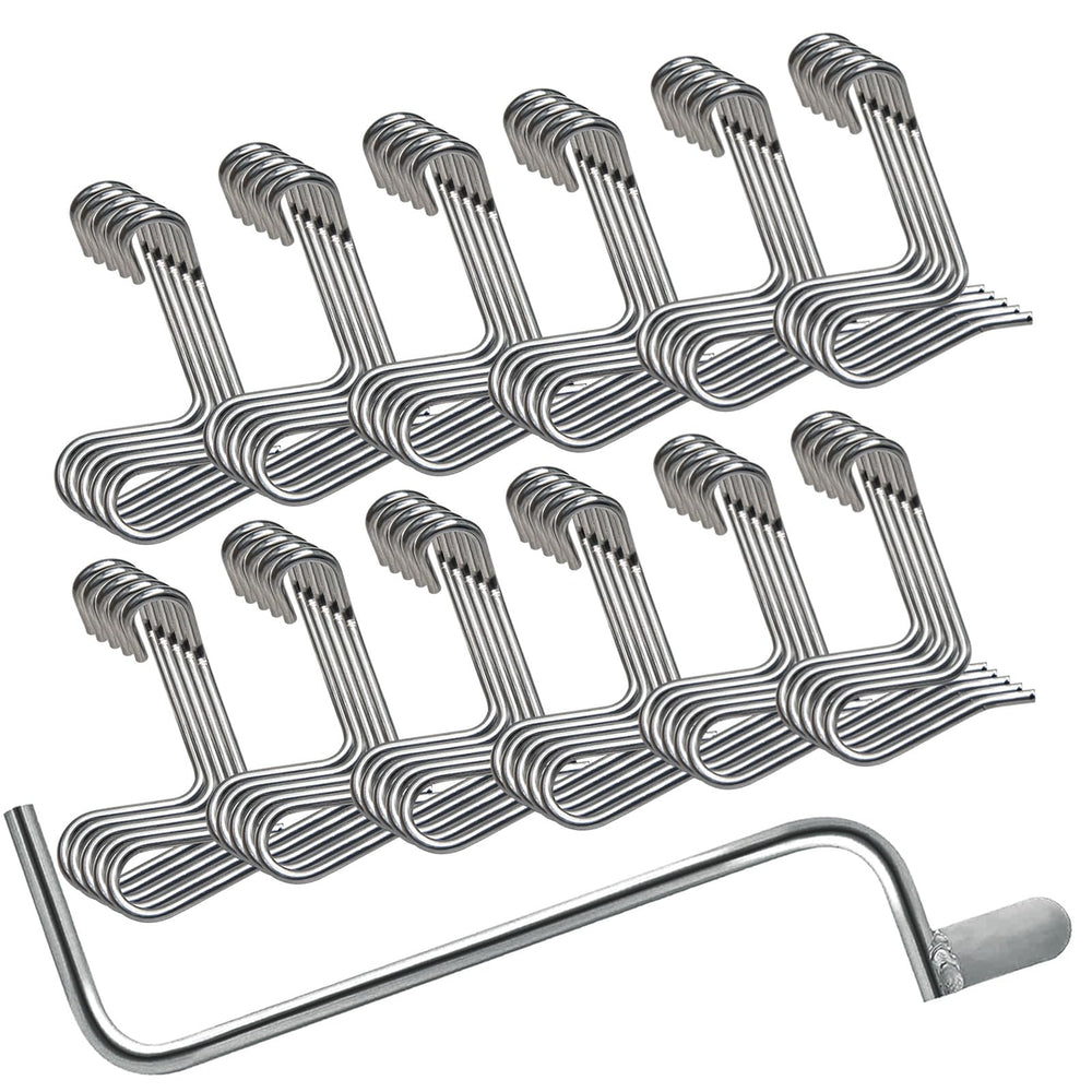 YUUCOO front packaging showing 60 tensioners and handle, easy transport benefit