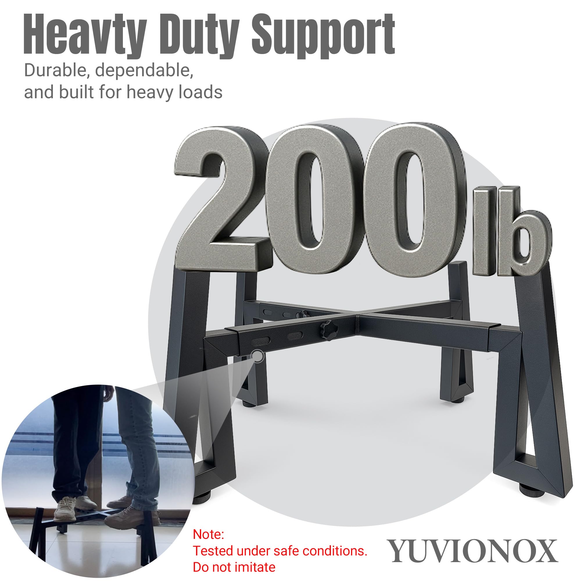 YUVIONOX detached components packed in bag for easy transport