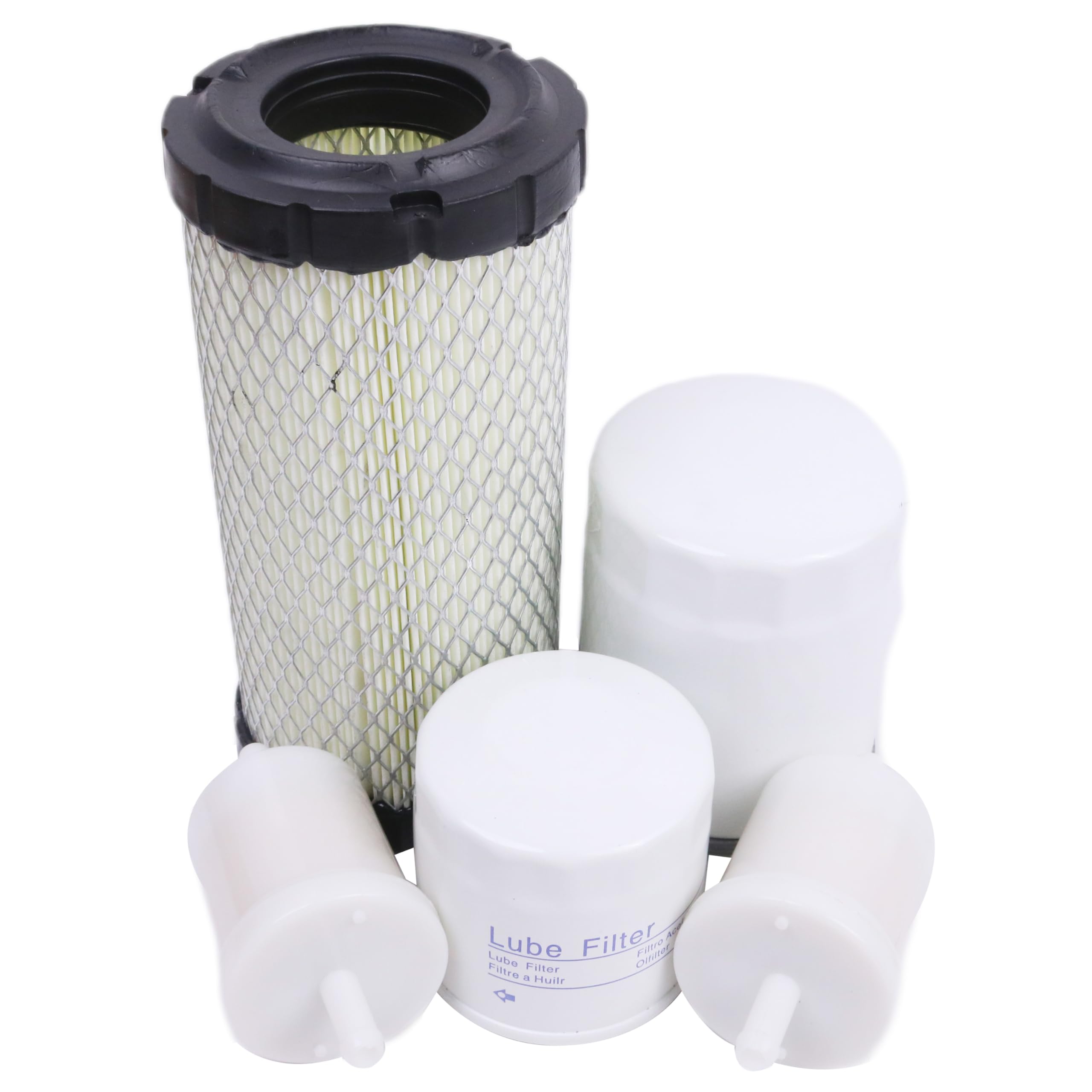YUXSOUQ pair of fuel filters side-by-side illustrating redundancy and fuel protection