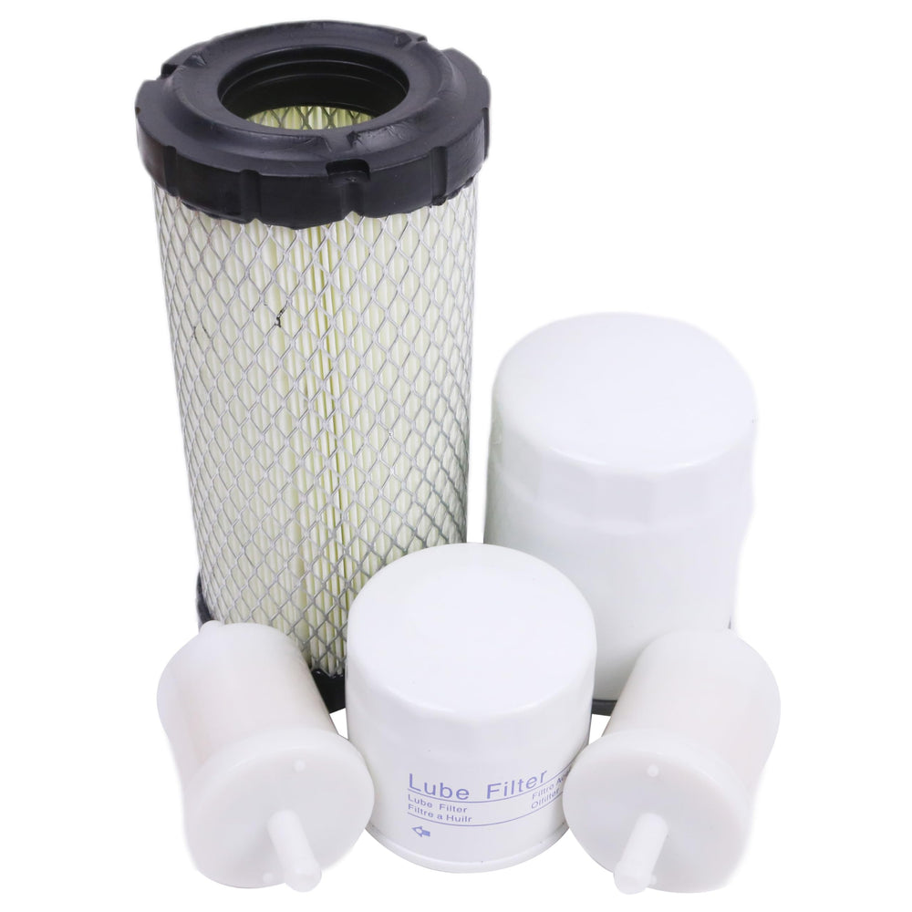 YUXSOUQ pair of fuel filters side-by-side illustrating redundancy and fuel protection