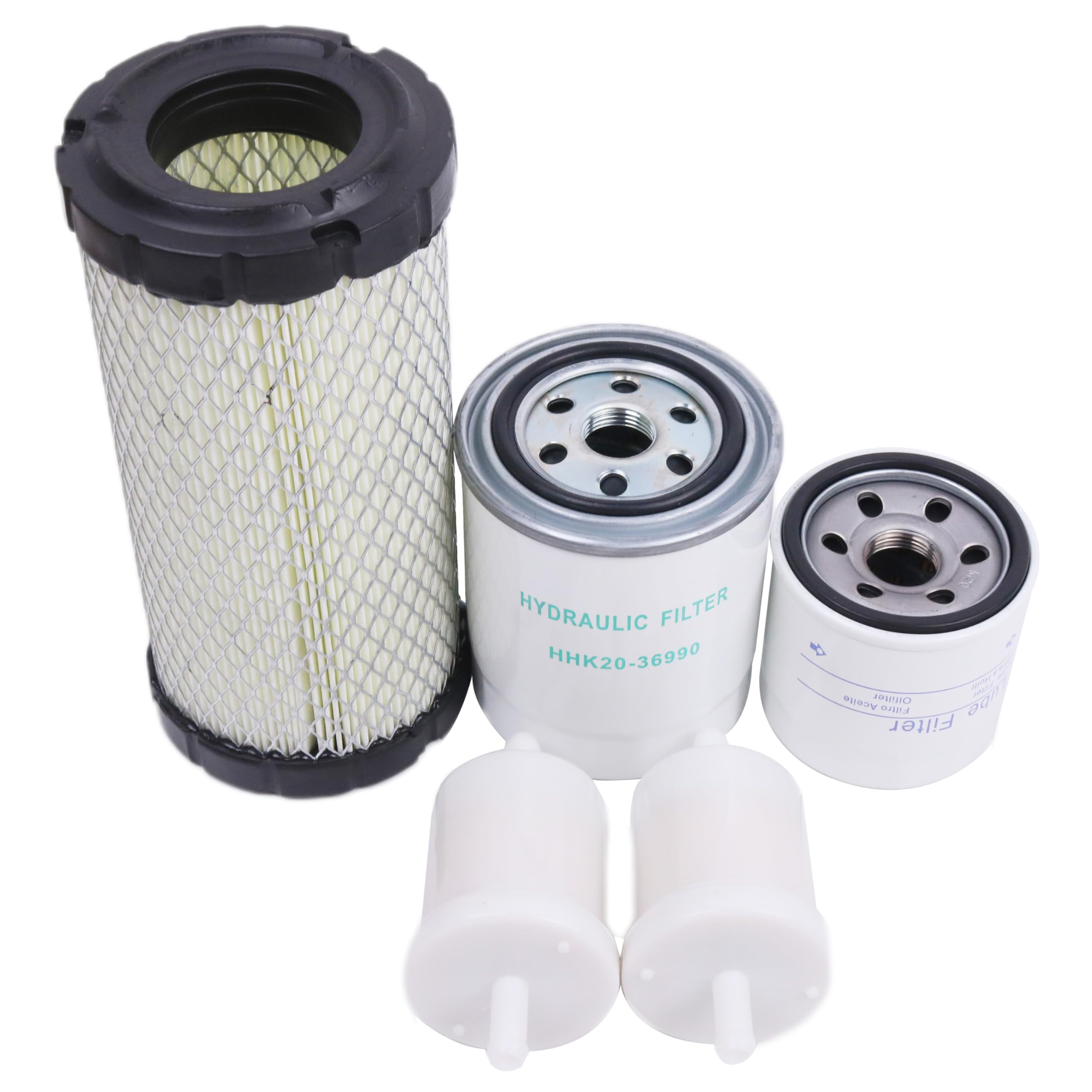 YUXSOUQ oil filter label detail highlighting correct part HH150-32430 for easy identification