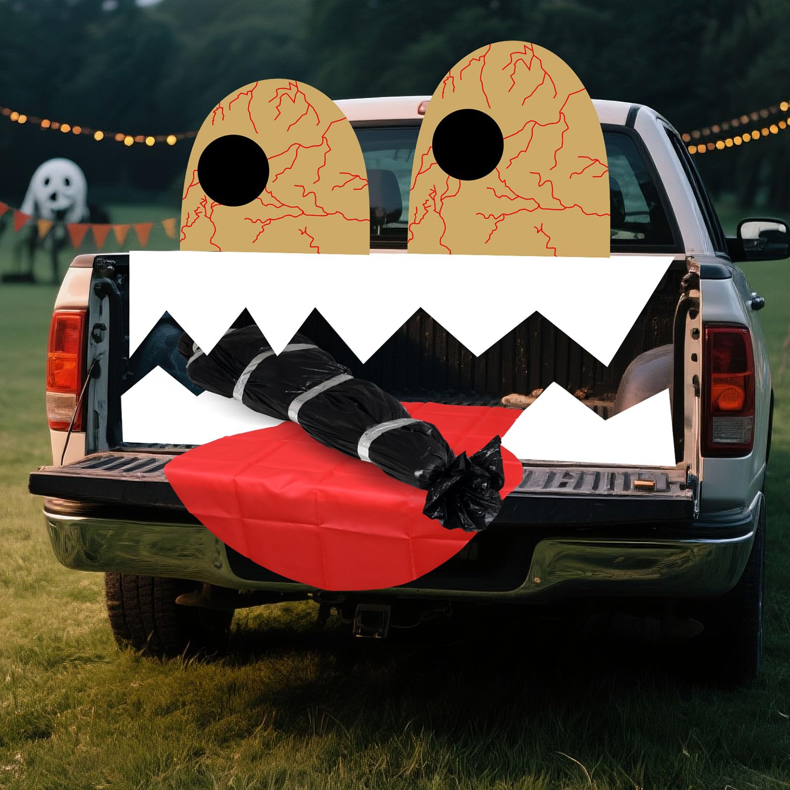 Yuxung monster on truck tailgate showing bold entrance and curb appeal