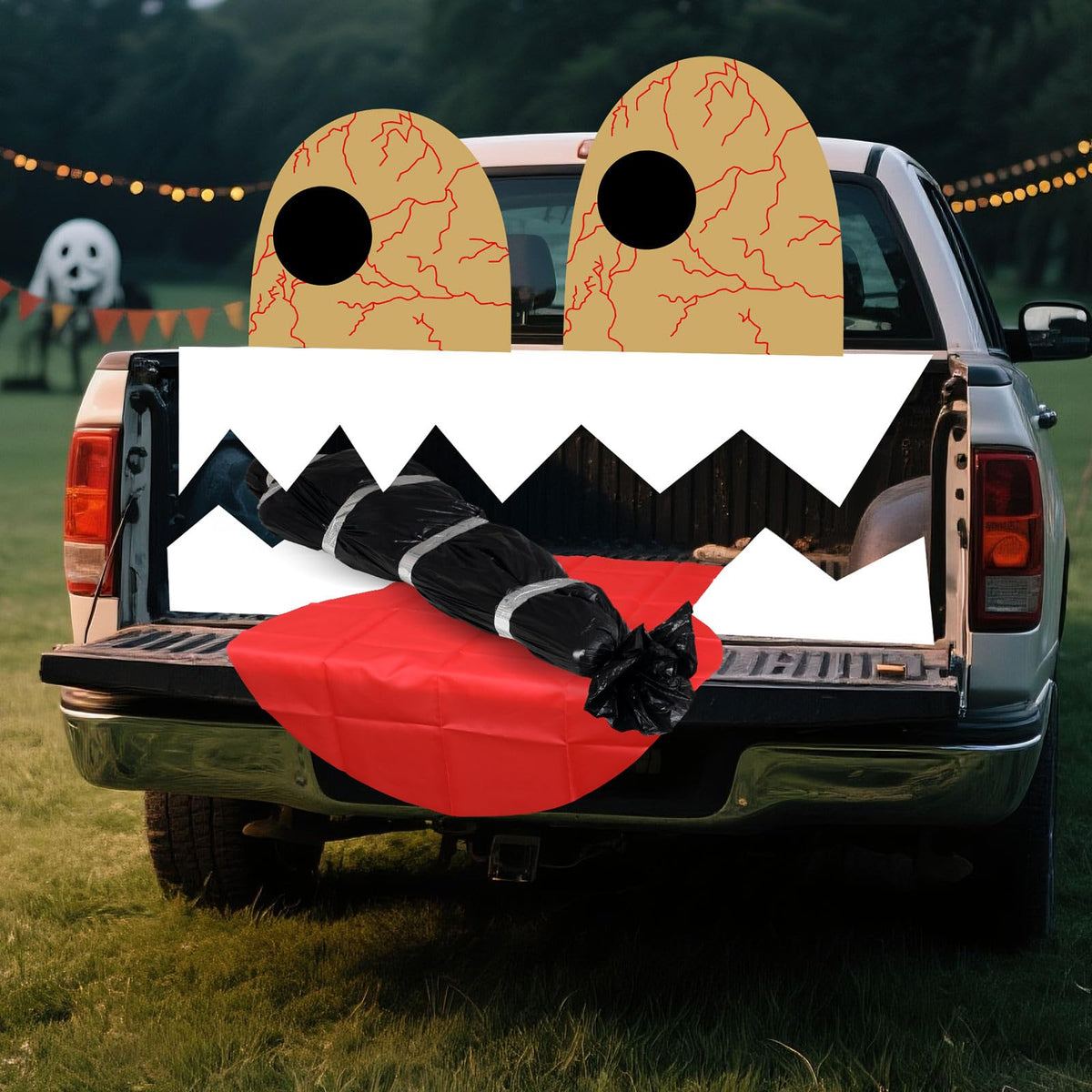 Yuxung monster on truck tailgate showing bold entrance and curb appeal