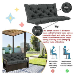 yxmkjos cushion on porch swing creating comfortable outdoor seating