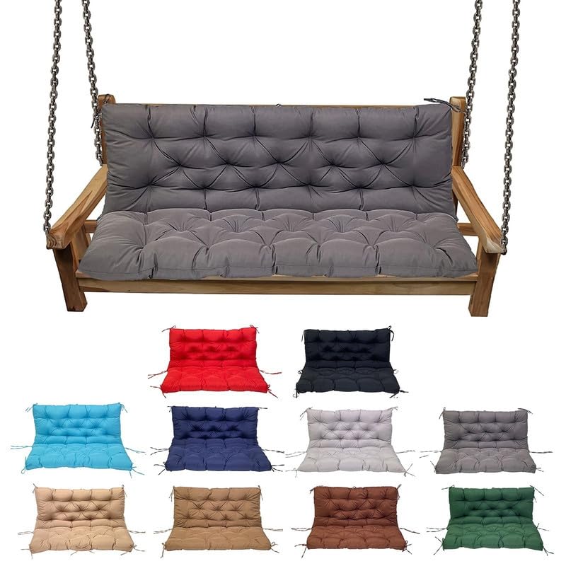 yxmkjos front view of 3‑seater cushion showing neat fit and comfort