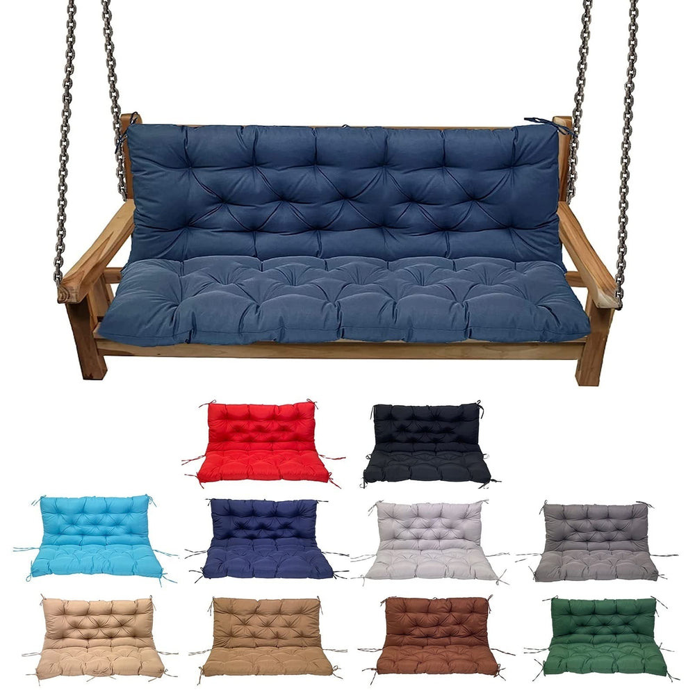 YXMKJOS front view bench cushion showing full fitted look and comfort
