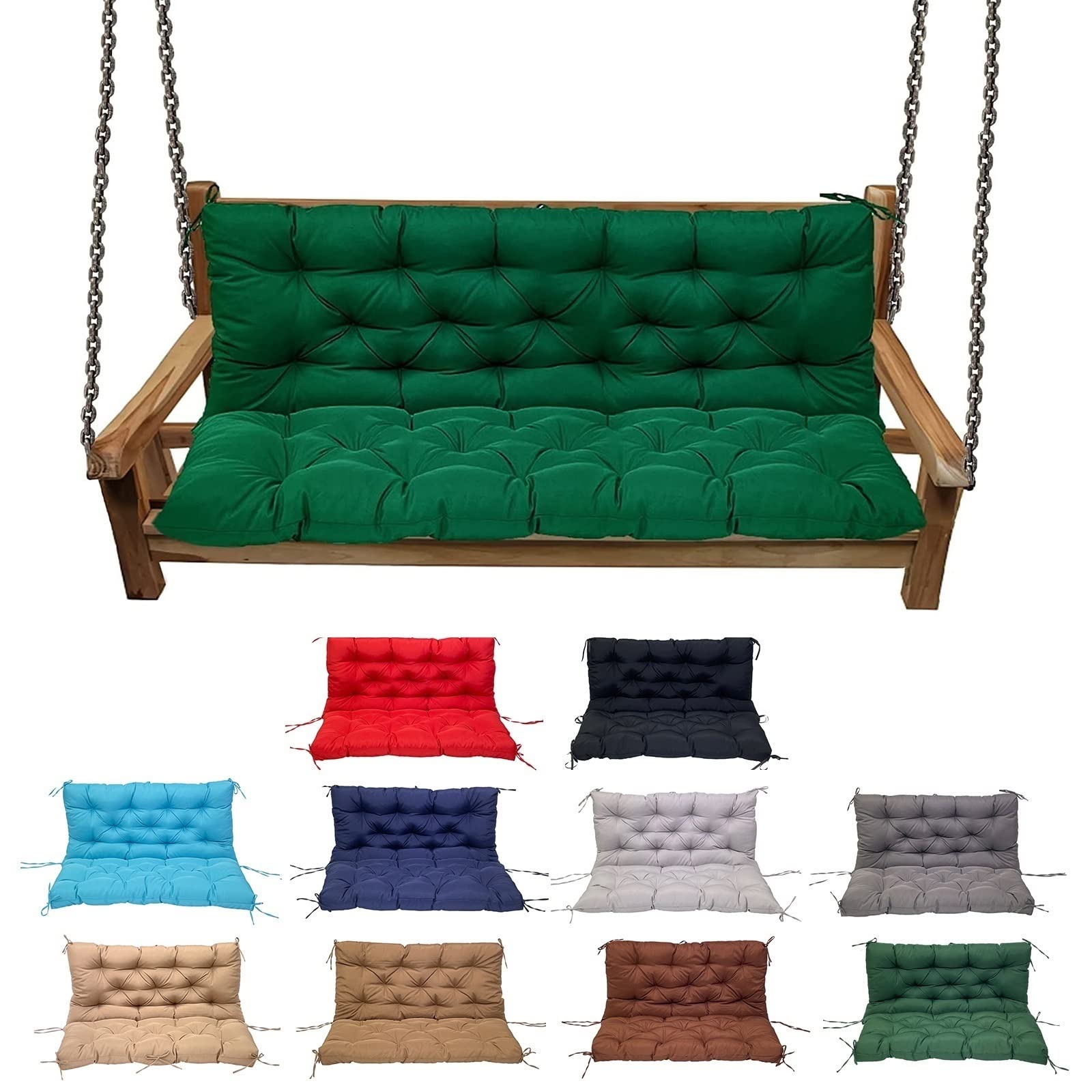 YXMKJOS front view bench cushion showing clean lines and comfort