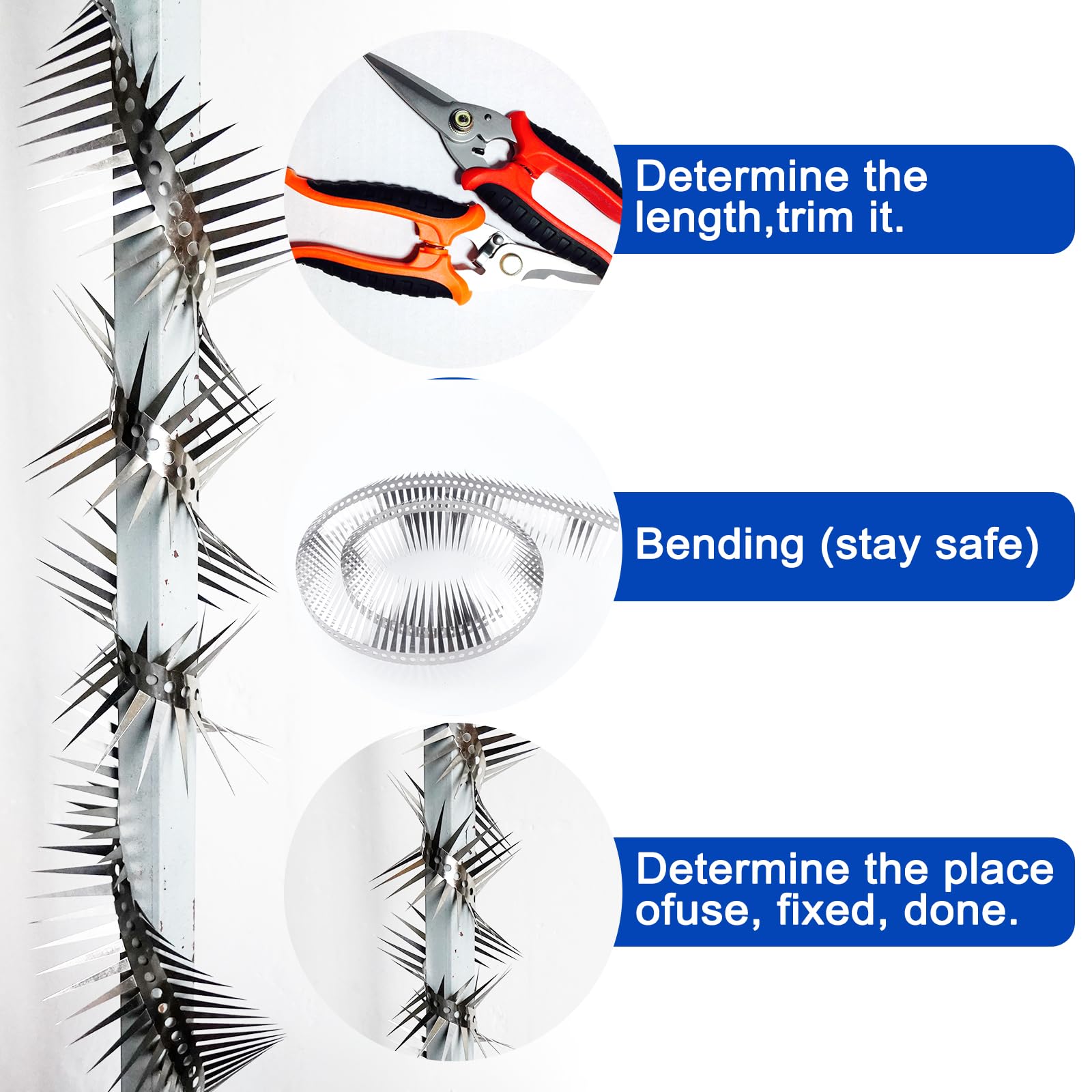 YXYBST flexible base bent around a round pipe providing full perimeter protection