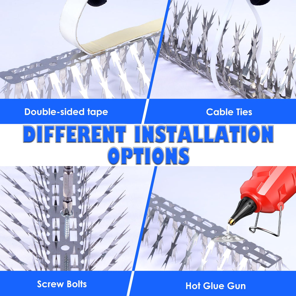 yxybst flexible strip wrapped around railing demonstrating adaptable fit