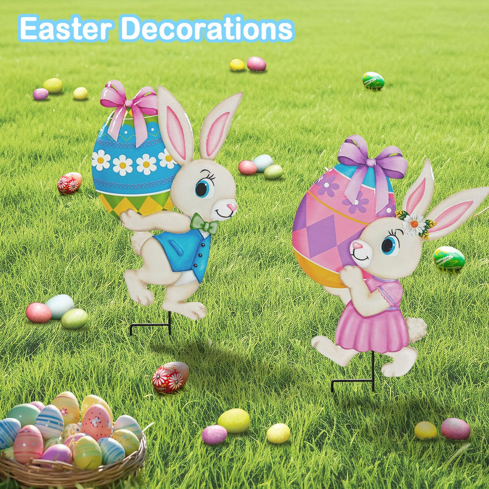 YY Gardenia close-up on metal bunny detail highlighting durable texture and finish