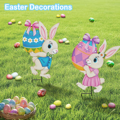 YY Gardenia close-up on metal bunny detail highlighting durable texture and finish