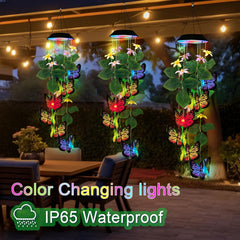 YY Gardenia hanging from a tree branch benefit: creates ambient garden lighting