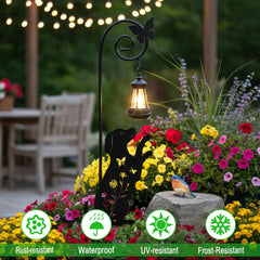 YY Gardenia closeup of solar panel ensuring efficient daytime charging