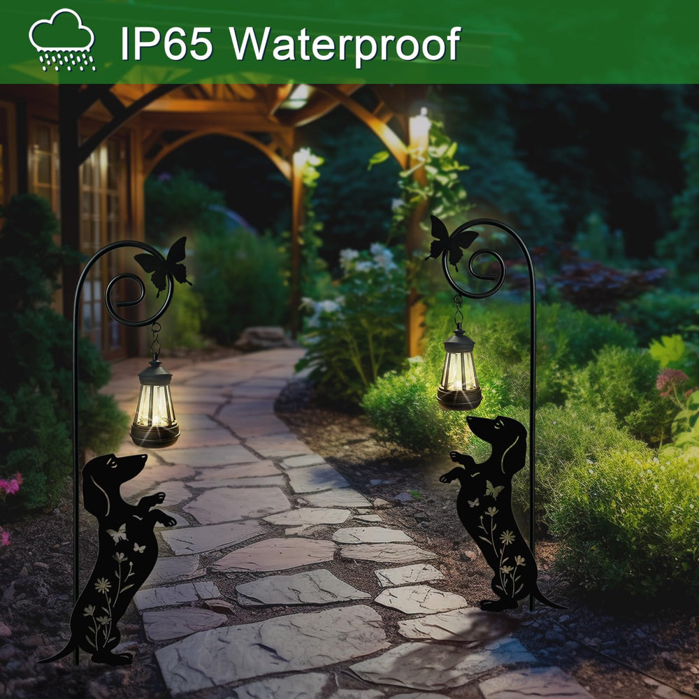 YY Gardenia stake installed along pathway providing safe ambient lighting