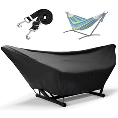 YYJAILZQ front view showing full hammock cover protection outdoors