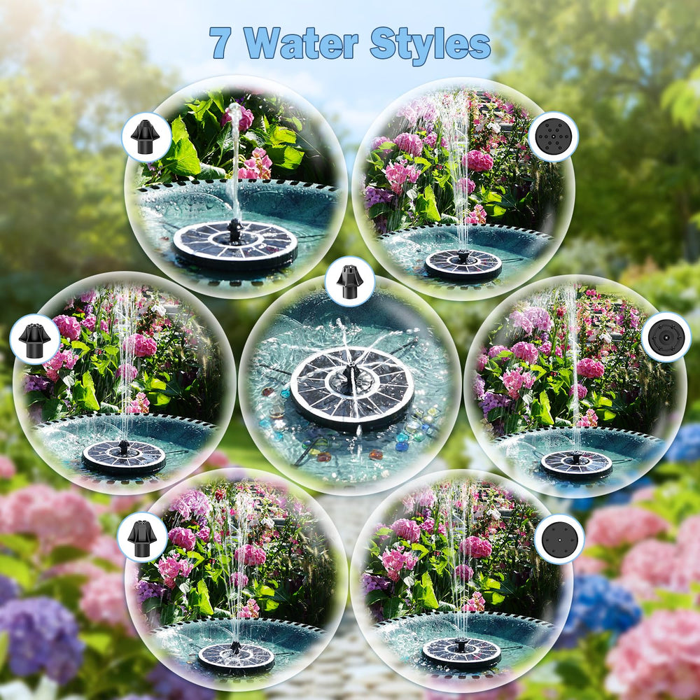Yzert in bird bath lifestyle setting attracting birds and enhancing garden ambiance