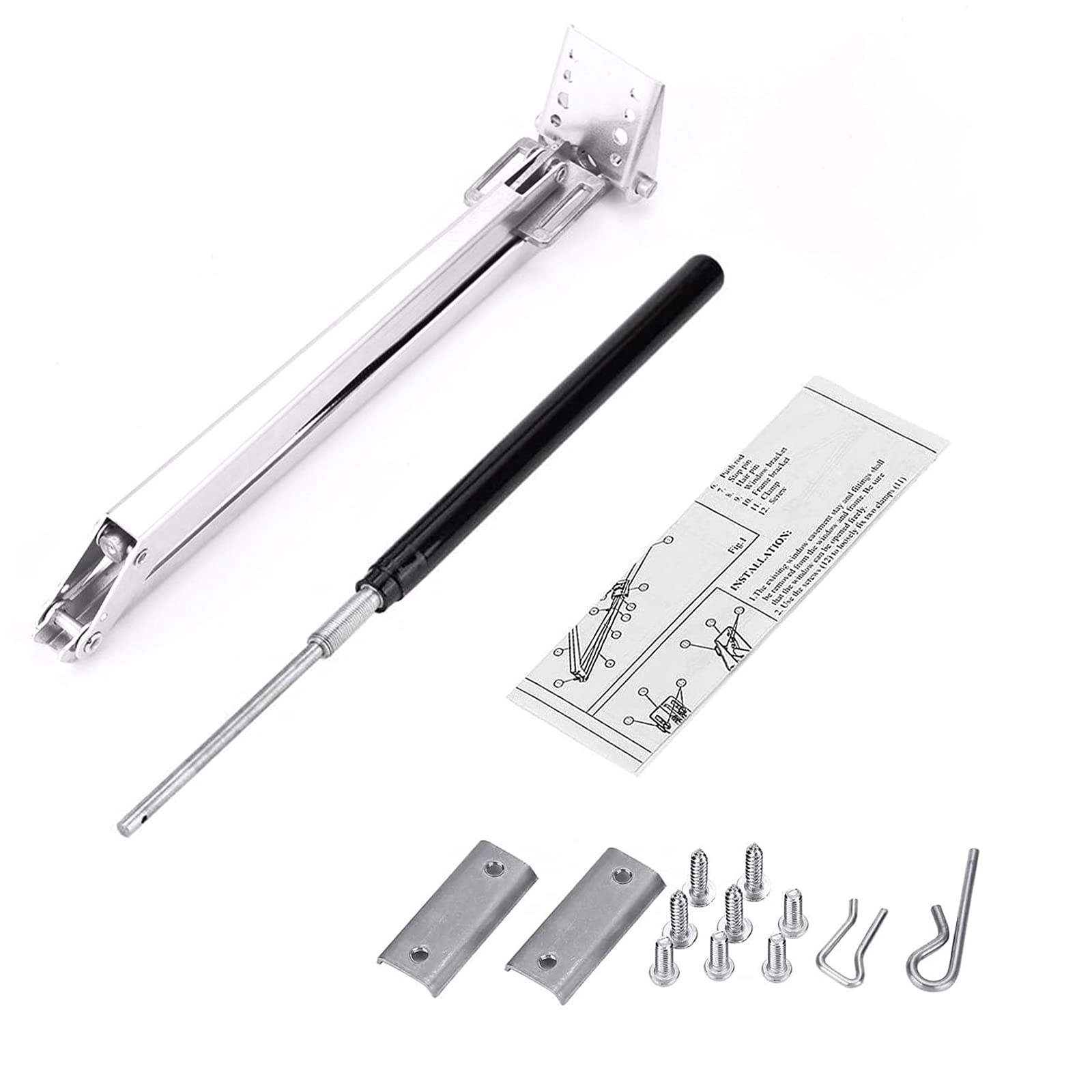Yziixi opener beside ruler demonstrating 18-inch travel and size clarity