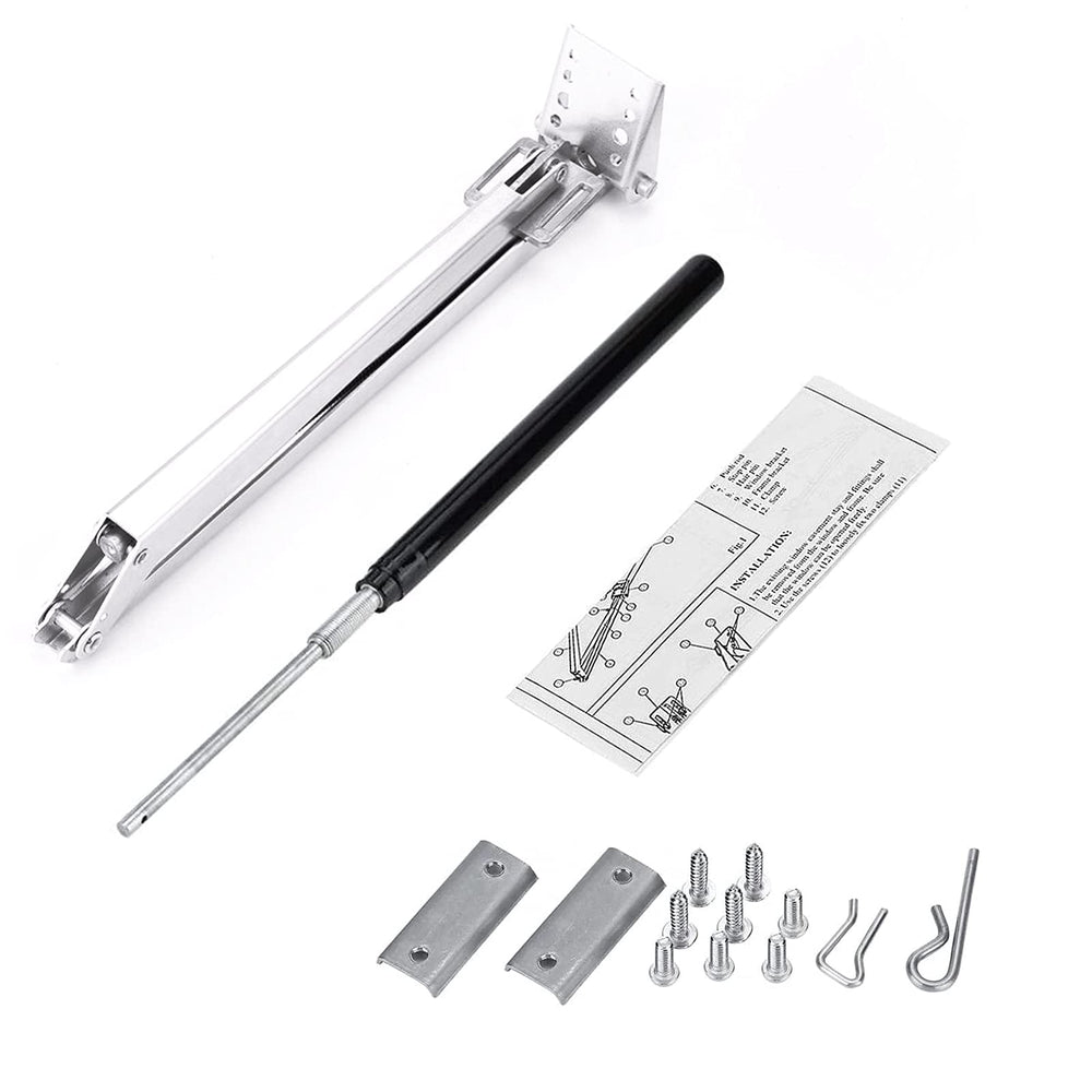 Yziixi opener beside ruler demonstrating 18-inch travel and size clarity