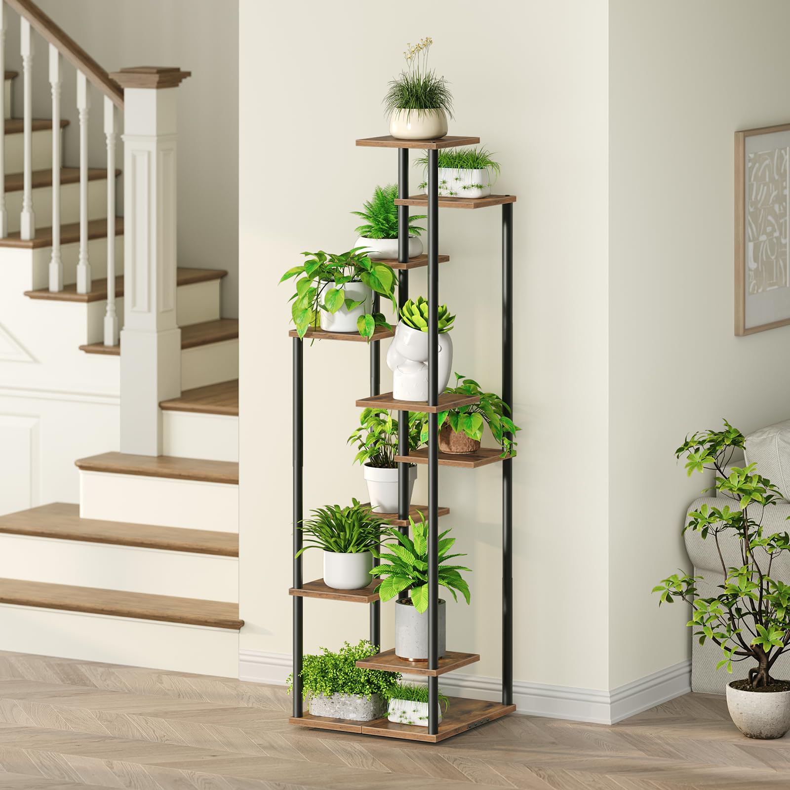 Yzosvki compact corner setup demonstrating space-saving display and organization