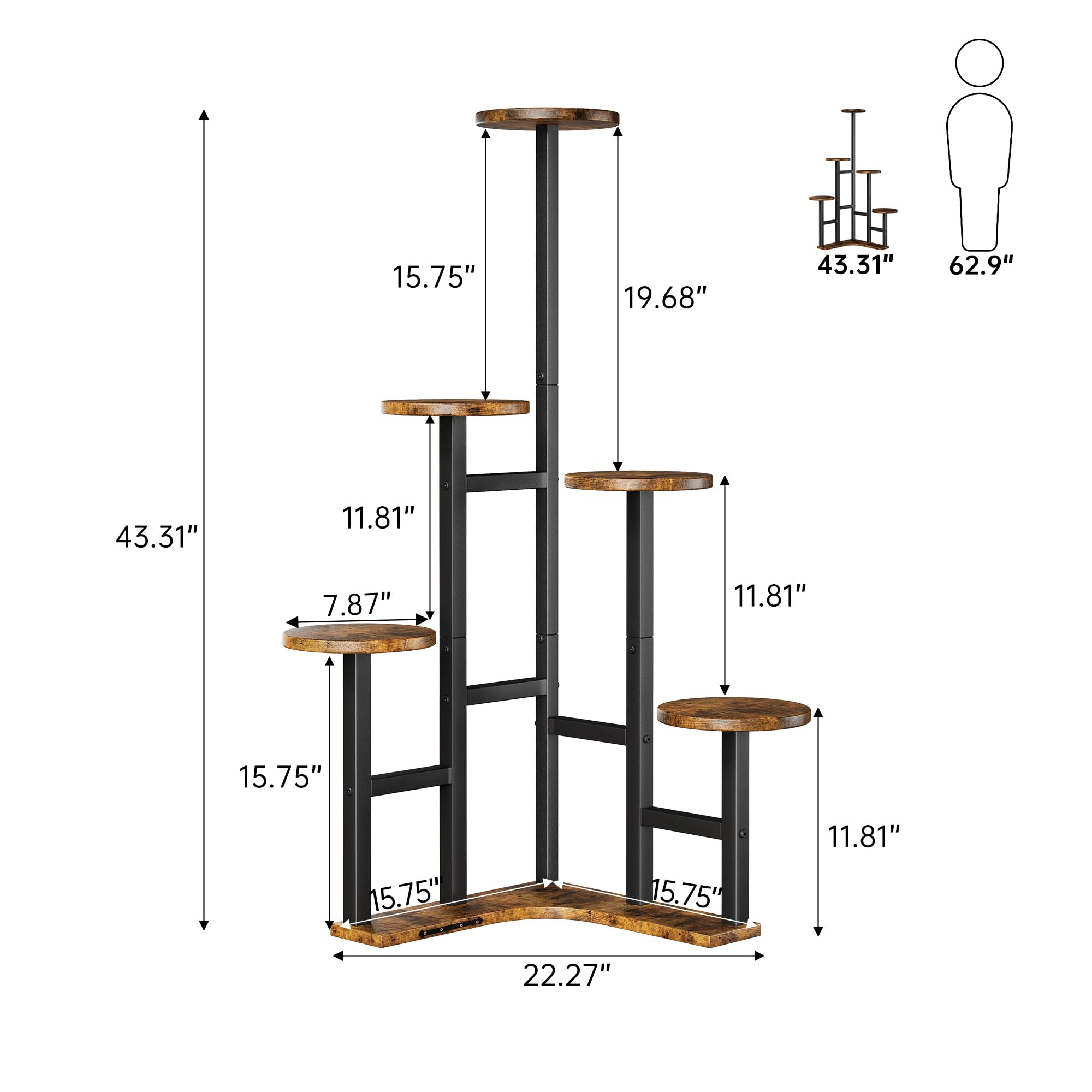 Yzosvki side profile highlighting L-shaped design that maximizes corner space