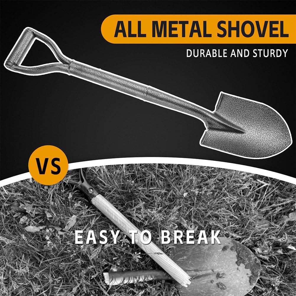 Z & G close-up of sharpened round-point blade for easier soil penetration