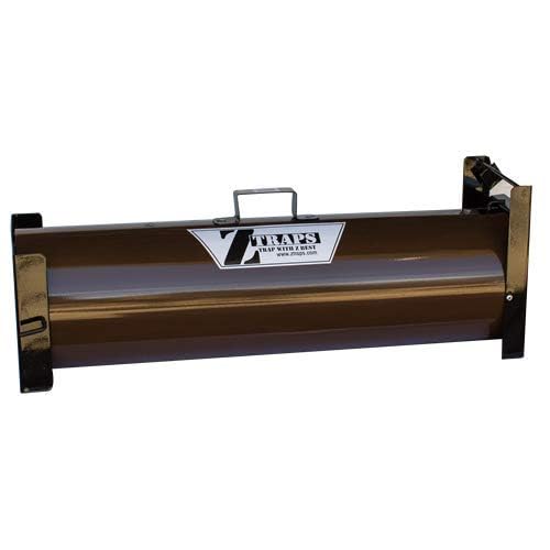 Z TRAP rear access door open for easy baiting and safe release benefit