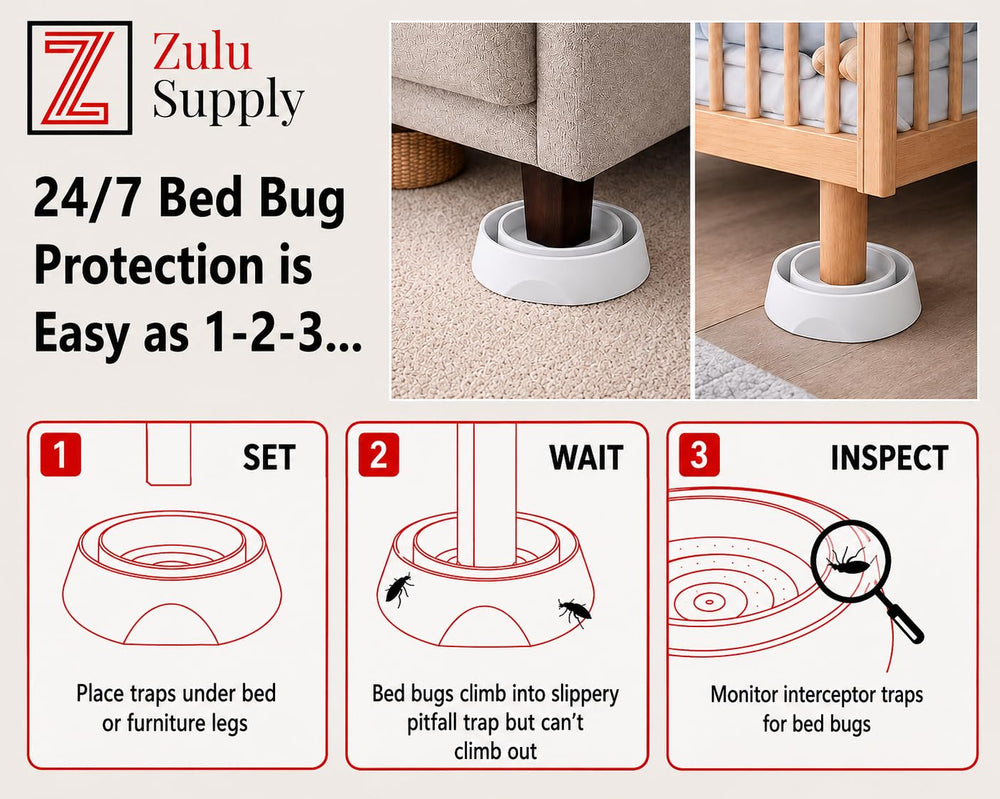 Z Zulu Supply close-up of smooth inner wall for escape prevention and durability