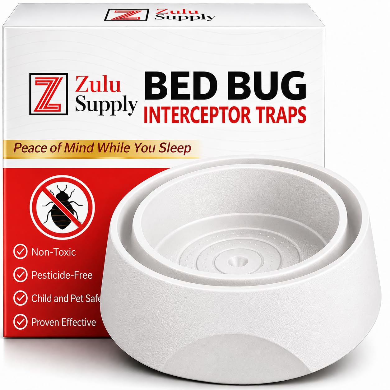 Z Zulu Supply front view of interceptor showing clean design and quick monitoring benefit
