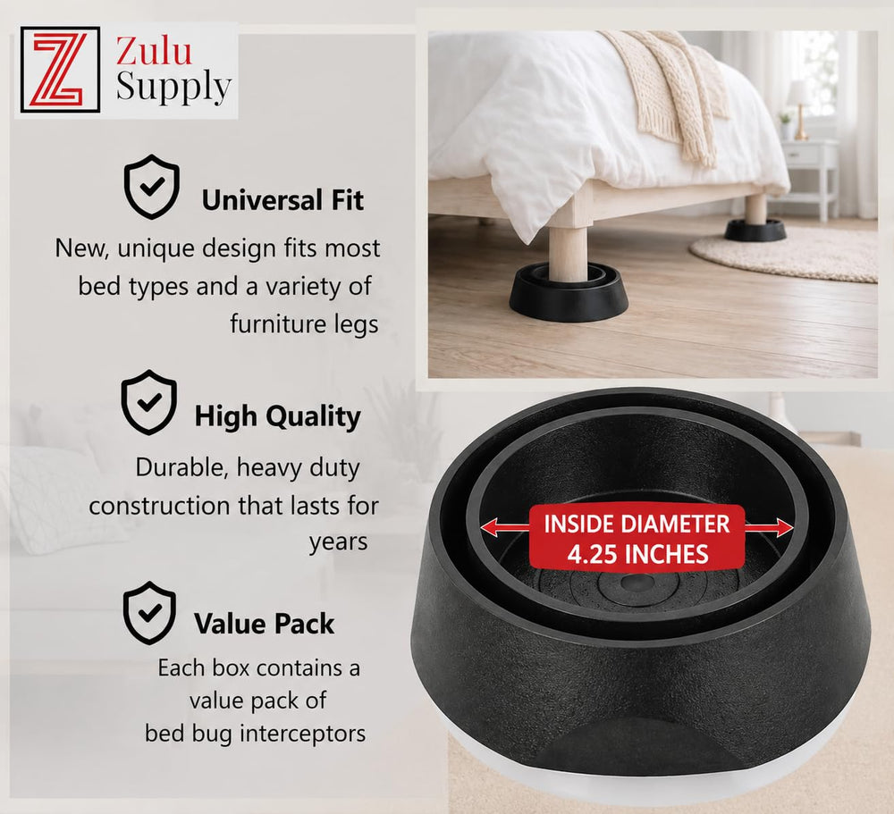 Z Zulu Supply close-up of smooth inner wall to prevent escapes and aid reliable trapping