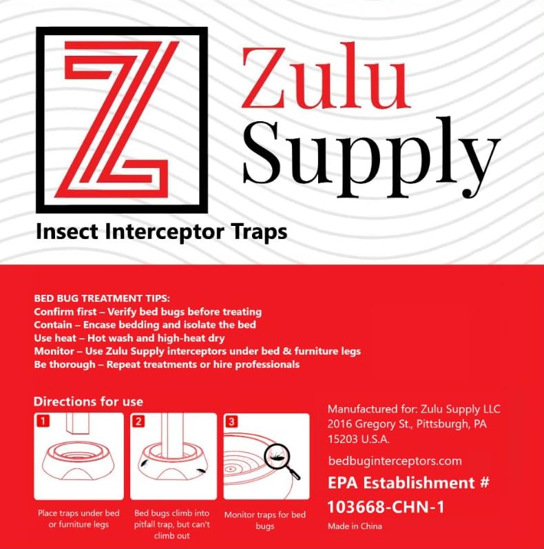 Z Zulu Supply eight-pack packaging displayed to highlight multiple interceptors for coverage