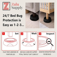 Z Zulu Supply side profile of interceptor demonstrating low-profile height and stable base