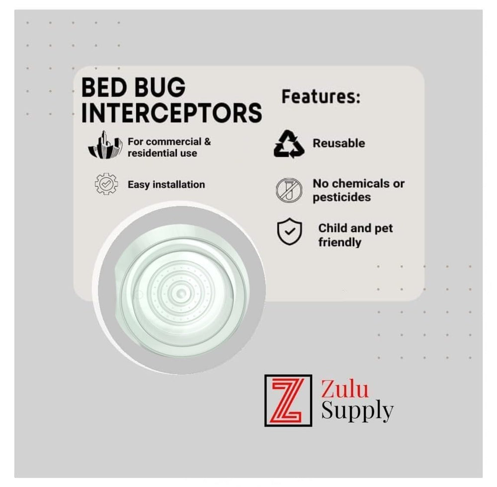 Z Zulu Supply interceptor holding a furniture leg showing universal fit advantage