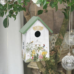 Z² BellaDecor closeup of entrance hole and perch promoting easy landings