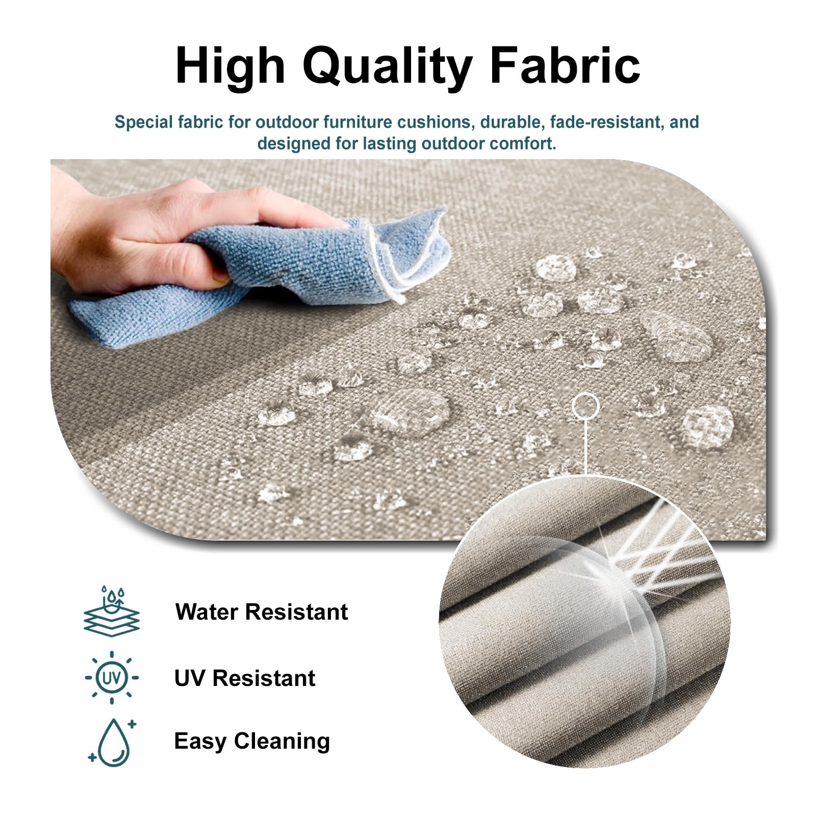 Zacammy vacuum-packed cushion box for easy shipping and handling