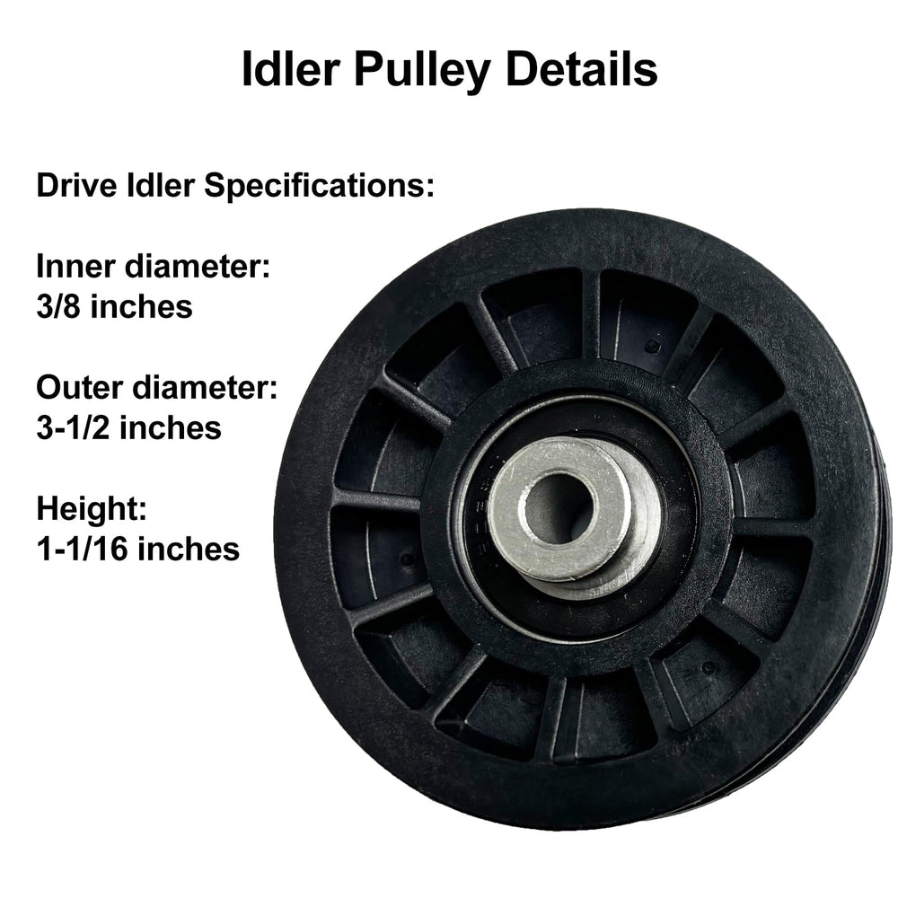 zafee drive belt laid flat with ruler, precise 56-inch length shown