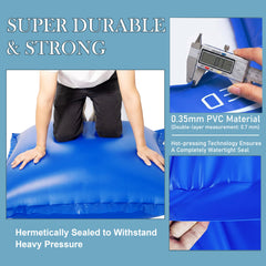 ZAFIED pillow inflated under pool cover shedding snow and water