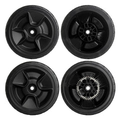 ZALANA front and rear wheels kit front view shows fit and robust gear engagement benefit