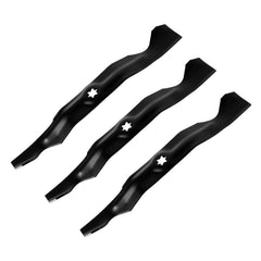 ZALANA three-pack blades front view showing full set and durable finish
