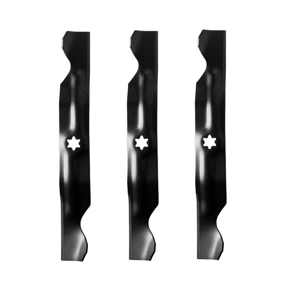 ZALANA three-pack front view showing replacement blades and fitment benefit
