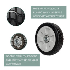 ZALANA wheels installed on Honda mower restoring smooth movement