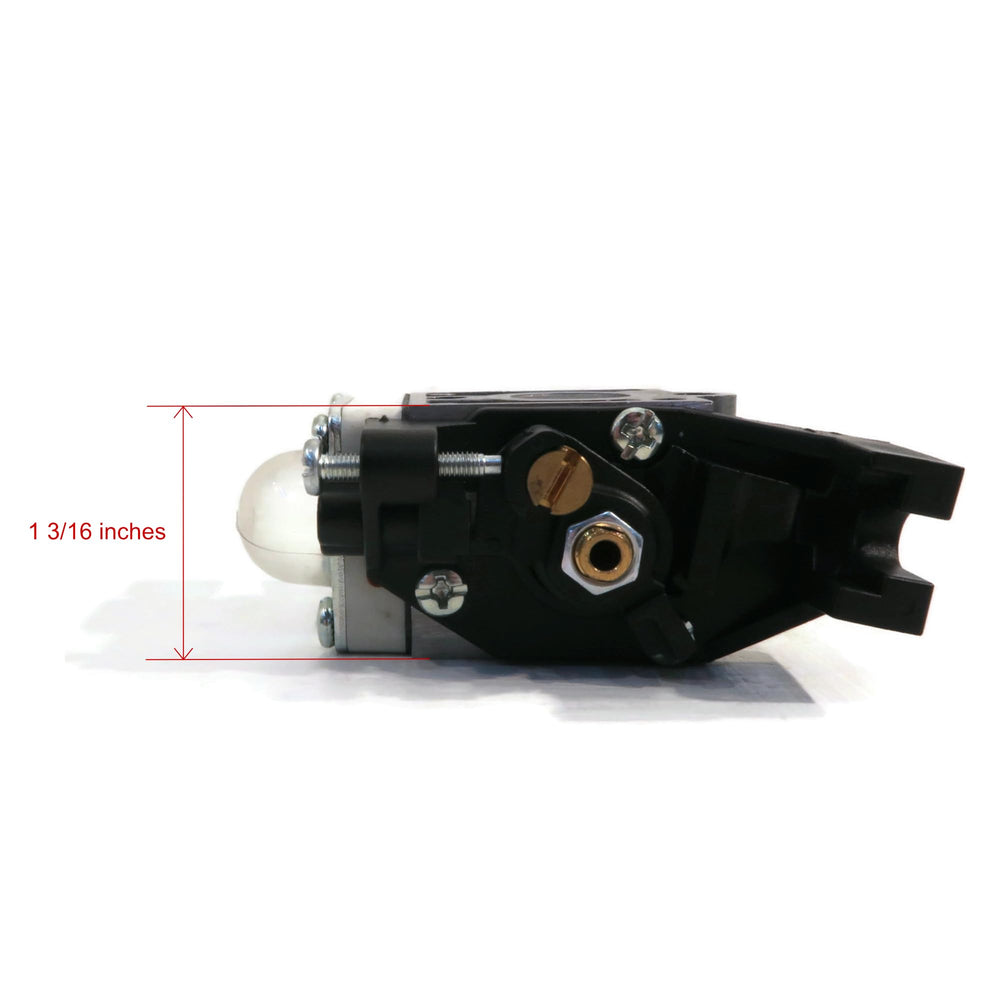 Zama carburetor mounting flange closeup showing secure OEM alignment benefit