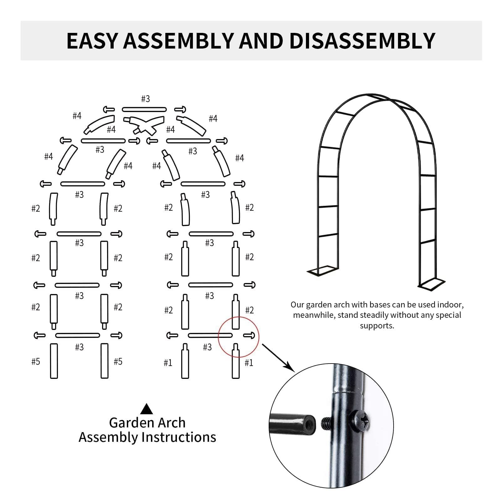 ZANGEROI boxed parts and instructions showing easy assembly benefit