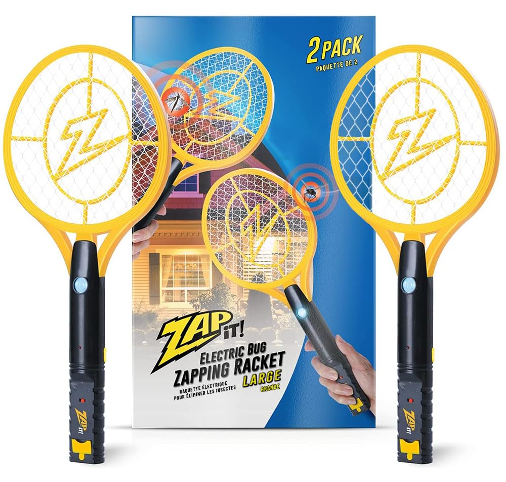 ZAP IT! shaking away insect debris for easy maintenance and hygiene