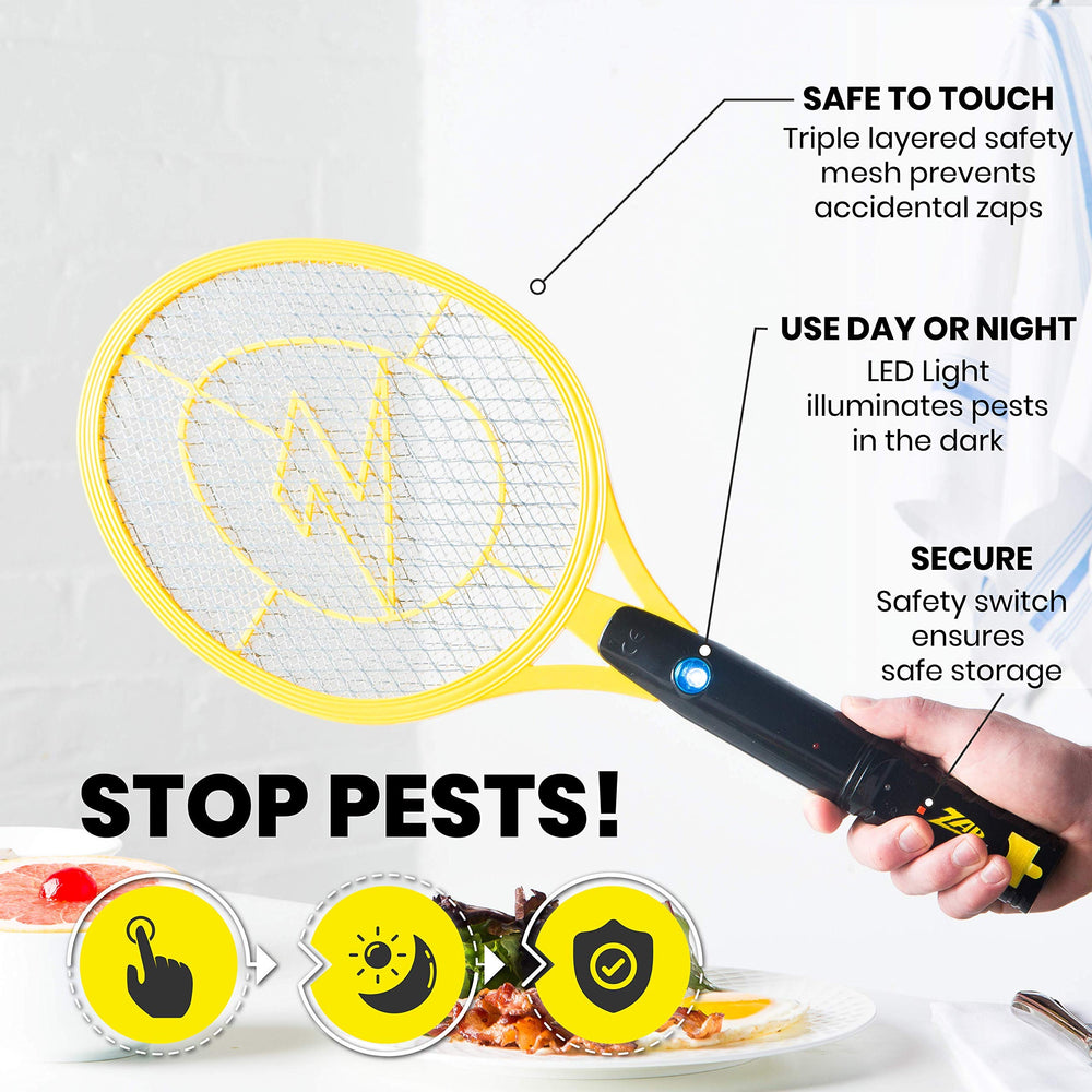ZAP IT! close-up of triple-layer mesh highlighting safe protection