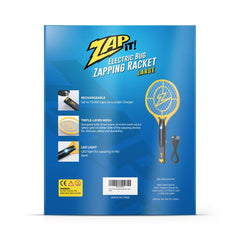 ZAP IT! ergonomic handle for comfortable, fatigue-free swings