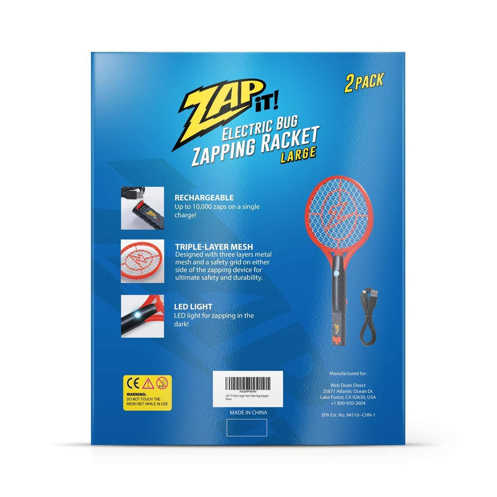 ZAP IT! lifestyle image in backyard at dusk demonstrating reliable outdoor pest defense