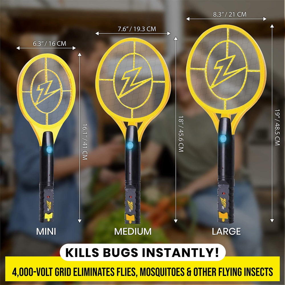 ZAP IT! used outdoors at picnic demonstrating portable pest control
